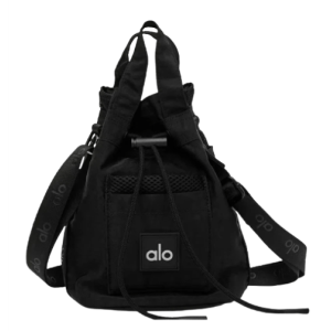 Alo Yoga Cross Body Bucket Bag Black