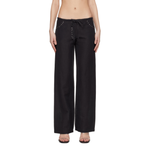 DELYA TROUSERS BLACK