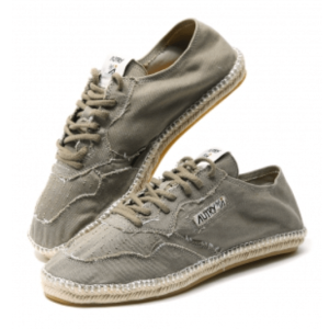 AUTRY Sandy Espadrilles in Military Canvas