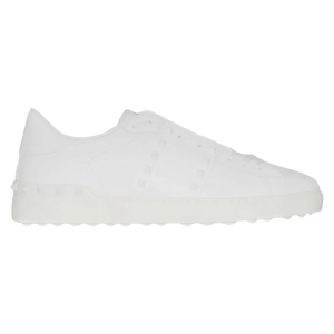 Valentino Rockstud Untitled Tone-On-Tone Studded Sneakers White - 21FW