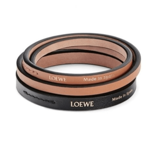 LOEWE Black and Brown Bracelet