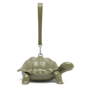 imone Rocha Green Clutch Bag