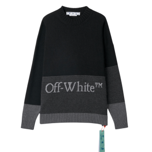 Logo Wool Knit - Black/Multicolor