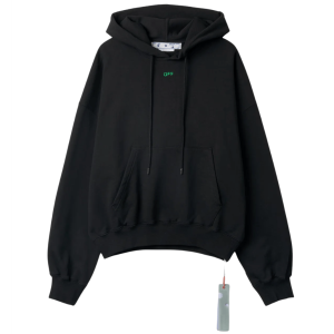 Alien Mush Boxy Hoodie - Black