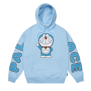 Palace x Doraemon Hood Blue - 25FW