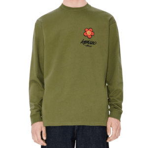 Kenzo x Futura 2000 Relax LS T-Shirt Green - 25FW