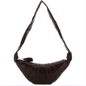 Lemaire Small Croissant Bag Chocolate Fondant