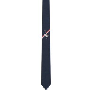 Thom Browne Jacquard Goose Icon Tie