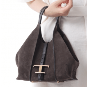 TOD`S 25FW T Timeless Suede Mini Shopper Bag 