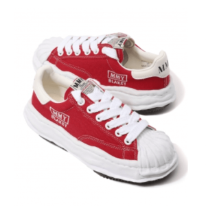 Maison Mihara Yasuhiro Blakey OG Sole Canvas Low-top Sneakers Red White