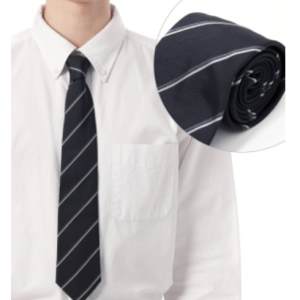 Striped tie Saint Laurent