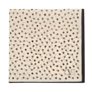 Valentino Garavani Silk Polka-Dot Pocket Square