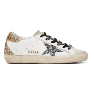 GOLDEN GOOSE Optic White Leather Sneakers