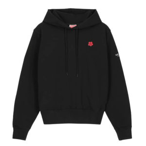 Bokeh Crest Hoodie - Black