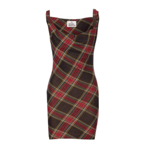 Anna Tartan Check Pencil Dress
