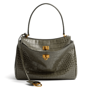 Balenciaga Rodeo Handbag Small Army Green