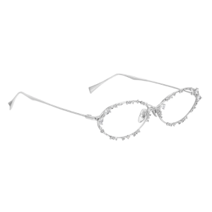 YVMIN Ripple / Bitter Salty Glaze Glasses Silver