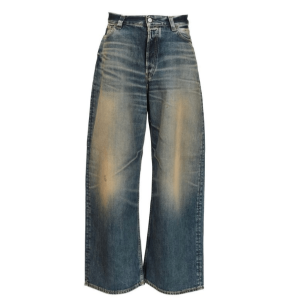 Acne Studios 2023 Super Baggy Fit Blue Denim Pants