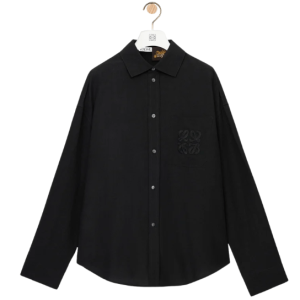 Shirt in viscose and linen