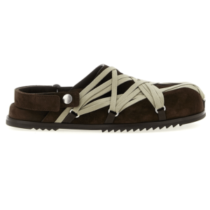 Rick Owens Brown Blloafers