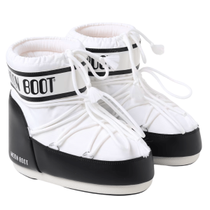 (W) Moon Boot Icon Low Nylon Boots White