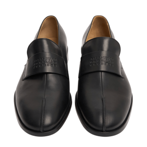 MM6 MAISON MARGIELA Black Leather Loafers
