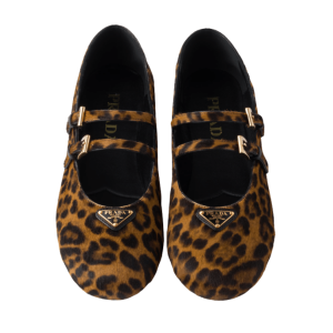 (W) Prada Suede Ballerinas Brown