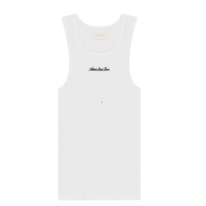 Aime Leon Dore Embroidered Logo Tank Top Bright White