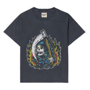 GALLERY DEPT. Big Ripper Glitter Print Cotton Jersey T-Shirt