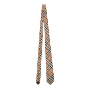 Burberry Classic Cut Vintage Check Silk Tie Archive Beige