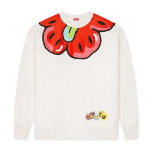 Kenzo 23SS Bok Boy White Sweatshirt