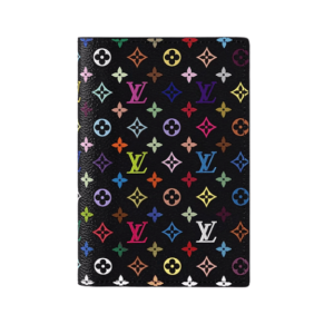 Louis Vuitton x Murakami Takashi Passport Cover Multicolor Noir
