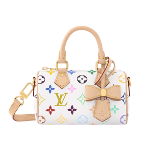 Louis Vuitton x Murakami Takashi Nano Speedy Multicolor Blanc