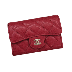 Chanel Classic Cardholder in Red