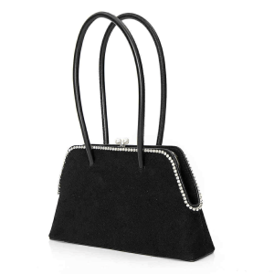 Sculptural Pearl Kisslock Bag