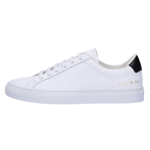 Retro Low Sneakers – White Black