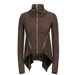 Leather jacket in brown - Rick Owens