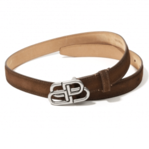 Brown Leather belt Balenciaga