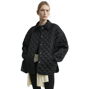 Collared Quilted Jacket 