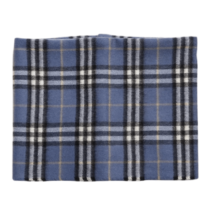 (Kids) Burberry Vintage Check Cashmere Snood Pebble Blue