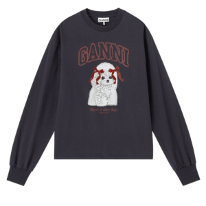 GREY POODLE LONGSLEEVE 
