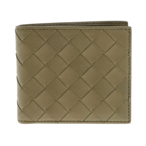 Bottega Veneta Intrecciato Bi-Fold Wallet  - Green