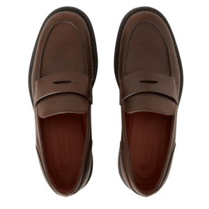 Loro Piana Travis Loafers Ultra-Dark Brown