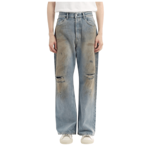 ACNE STUDIOS 2021M Penicillin Denim Pants - Mid Blue / B00403863         
