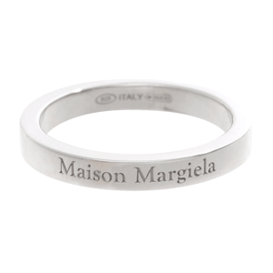 Maison Margiela Logo Ring Silver