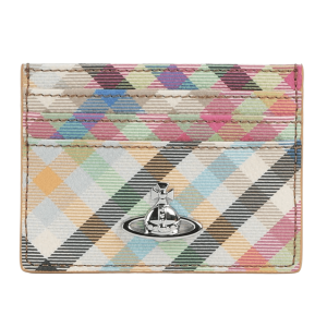 Vivienne Westwood Slim Credit Card Holder Multicolor