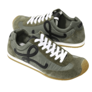 Ballet Runner 2.0 in Nylon & Calfskin 