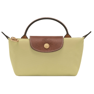 Longchamp Le Pliage Original Pouch with Handle Pistachio