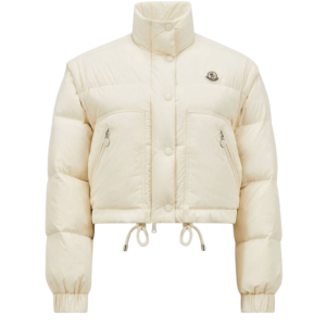 (W) Moncler Selle 2-in-1 Short Down Jacket White - 25SS