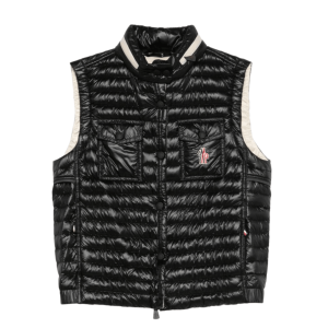 (W) Moncler grenoble Gumiane Padding Vest Black - 25SS